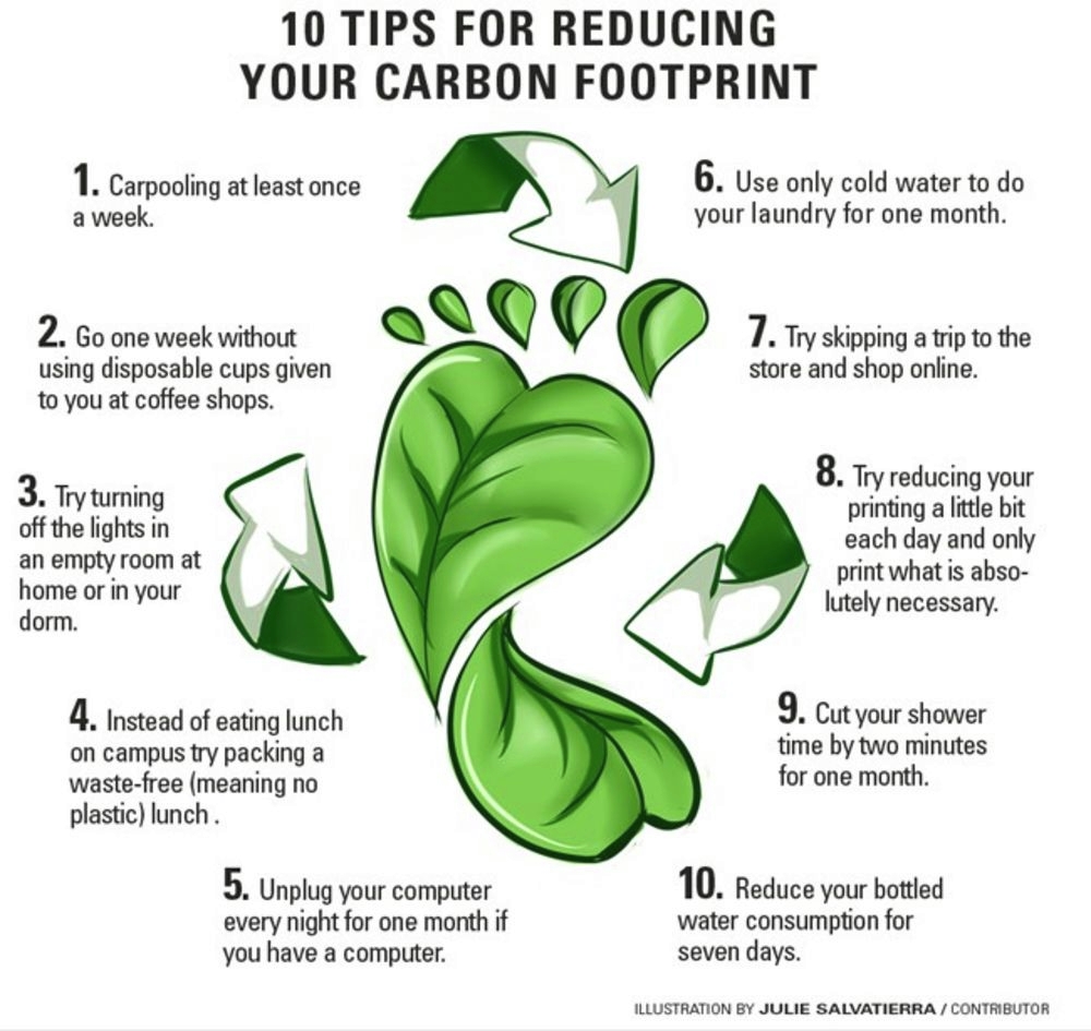 Simple Tips to Reduce Your Carbon Footprint, Sustainability at Georgetown  University