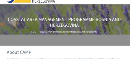CAMP Bosnia and Herzegovina lounched its web page