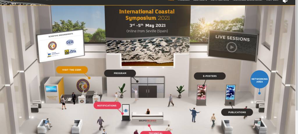 Mediterranean experience at the International Coastal Symposium (ICS 2021)