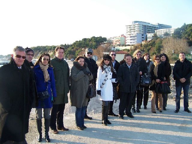 Montenegrin delegation visits Split