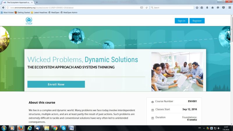 Wicked Problems, Dynamic Solutions: Enroll now!