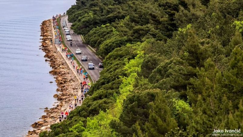 Slovenia converted the coastal road to “green oasis”