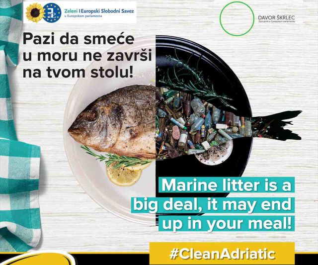 Marine litter is a big deal, it may end up in your meal!