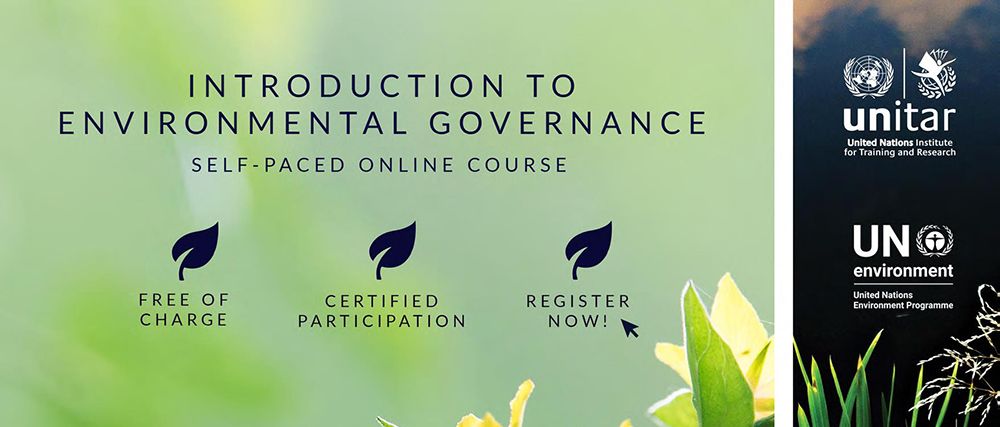 A free online course by InforMEA - Enroll now!